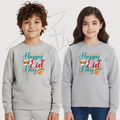 Kids Happy Eid Day Sweatshirt – Colourful Celebration Design