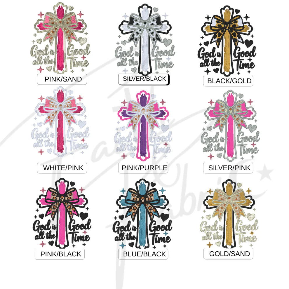 Heavyweight Hoodie – “God Is Good All the Time” ✝️