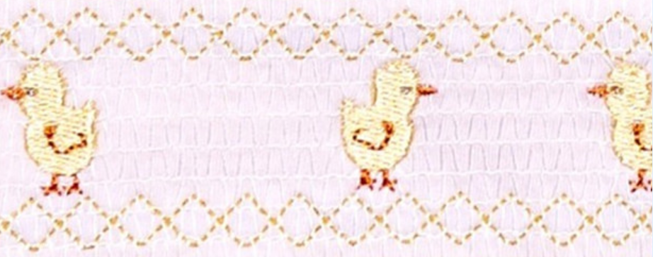 Personalised Baby Yellow Easter Dungaree Outfit – 3 Piece Set