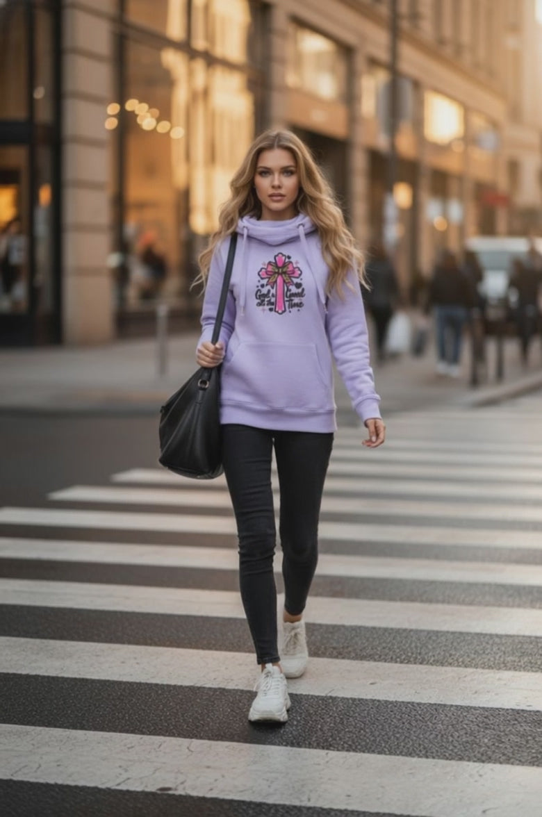 Heavyweight Hoodie – “God Is Good All the Time” ✝️